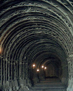 تونلهای سیستم انحراف سد مروک - دورود